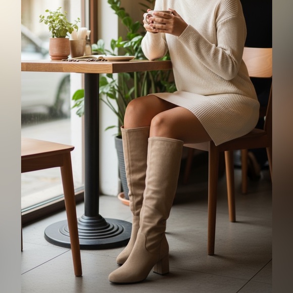 Streetwear Society over the knee boots Size 8 - Picture 1 of 11